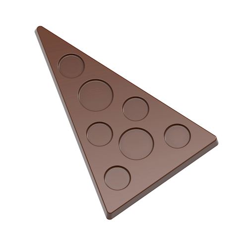 Chocoladevorm tablet kerstboom