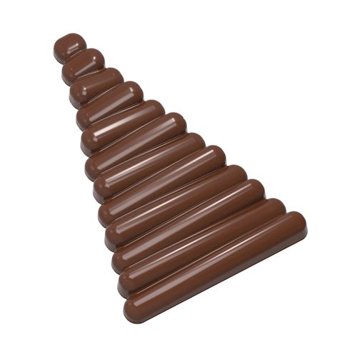Chocoladevorm tablet kerstboom
