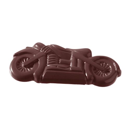 Chocoladevorm motorfiets
