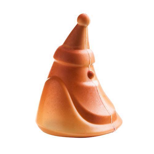 Chocoladevorm kerstman kegel
