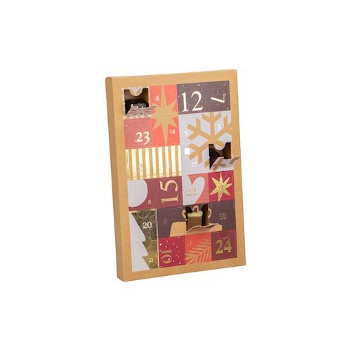 Verpakking voor adventskalender - 12 pcs