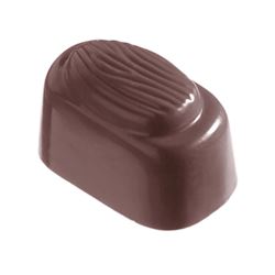 Chocoladevorm amandelblokje