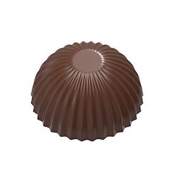Chocoladevorm eitje plissé onderkant